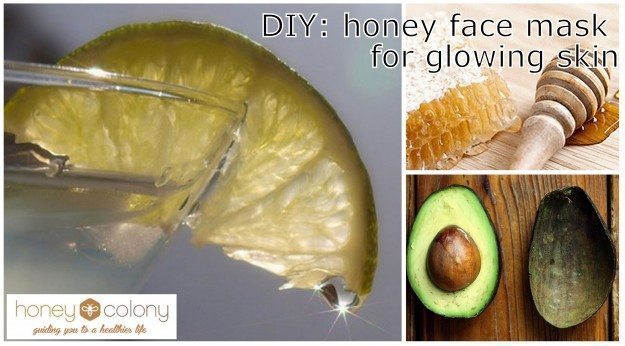 DIY  Skin diy skin mask Face For Honey Mask glowing Glowing face