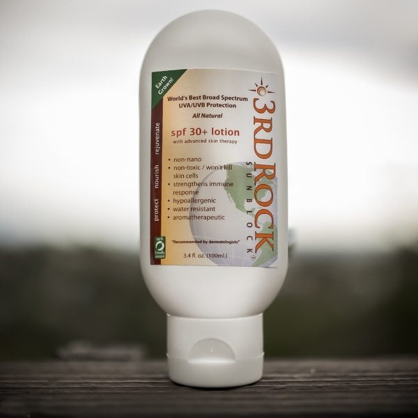 America's Best Tanning Lotion: 3rd Rock - The Safest Sunscreen with All-Natural Sunscreen Ingredients